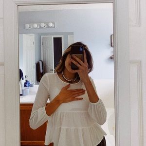 WHITE URBAN OUTFITTER TOP